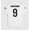 Valencia Hugo Duro #9 Hemmatröja 2025-26 Korta ärmar